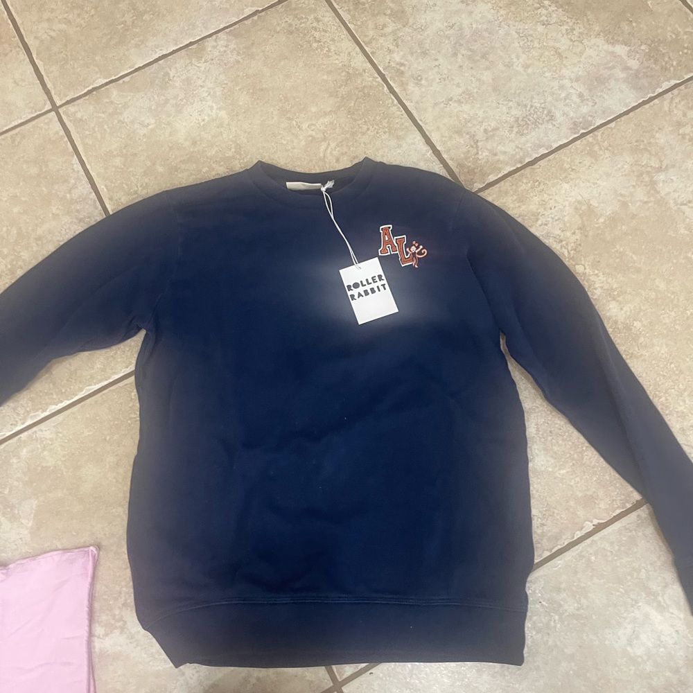 Roller Rabbit navy auburn sweatshirt